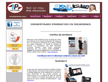 Tablet Screenshot of ipsolutions.com.pe